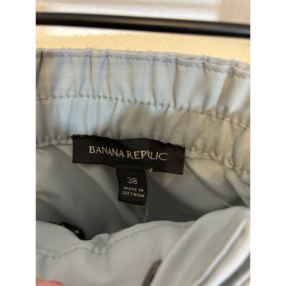 Banana Republic Men's Tech Hybrid Pant Sz 38 Gray Business Corporate Sales - Picture 3 of 5